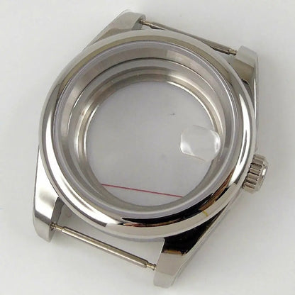 Personalized 39mm Sapphire Glass Watch Case Fit NH35/36 ETA2836 2824 Miyota 8215