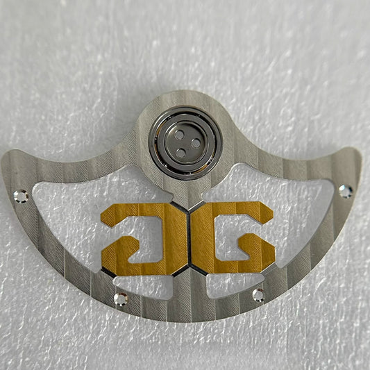 Hollow rotor oscillating weight for Glashutte90 movement, durable watch part accessory.