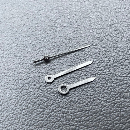 2 Sets/Pack Silver Trim Watch Hands for Miyota 1M12 Movement