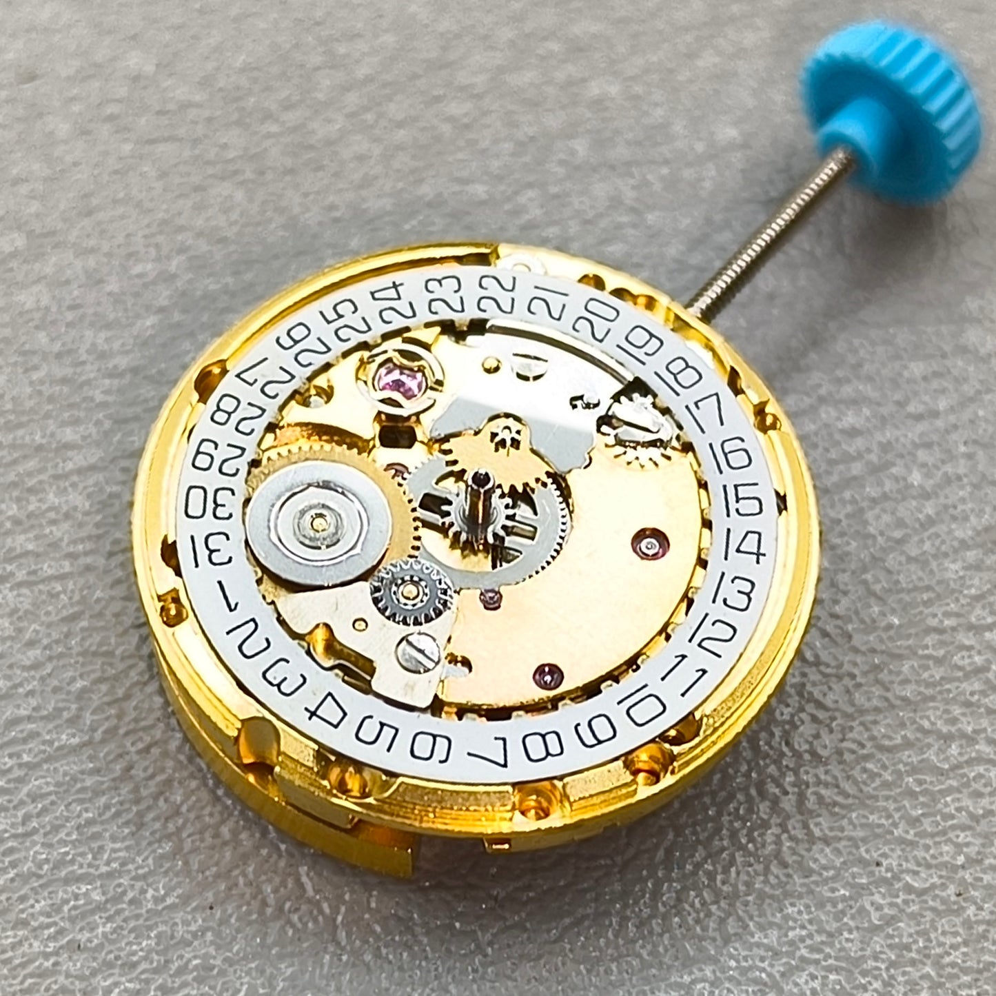 Golden Mechanical Movement Replacement ETA2671 Movement Date@3