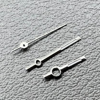 Set of luminous watch hands for Miyota 2035 movement, perfect for precise time repair and replacement.