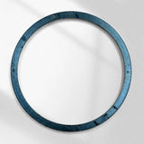 31.4mm*27.9mm*2.35mm Black Metal Chapter Ring Watch Repair Part