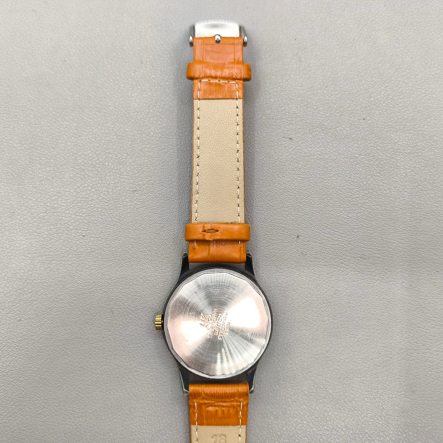 37mm Shanghai Factory Manual Mechanical Watch Roman Numerals 17 Jews