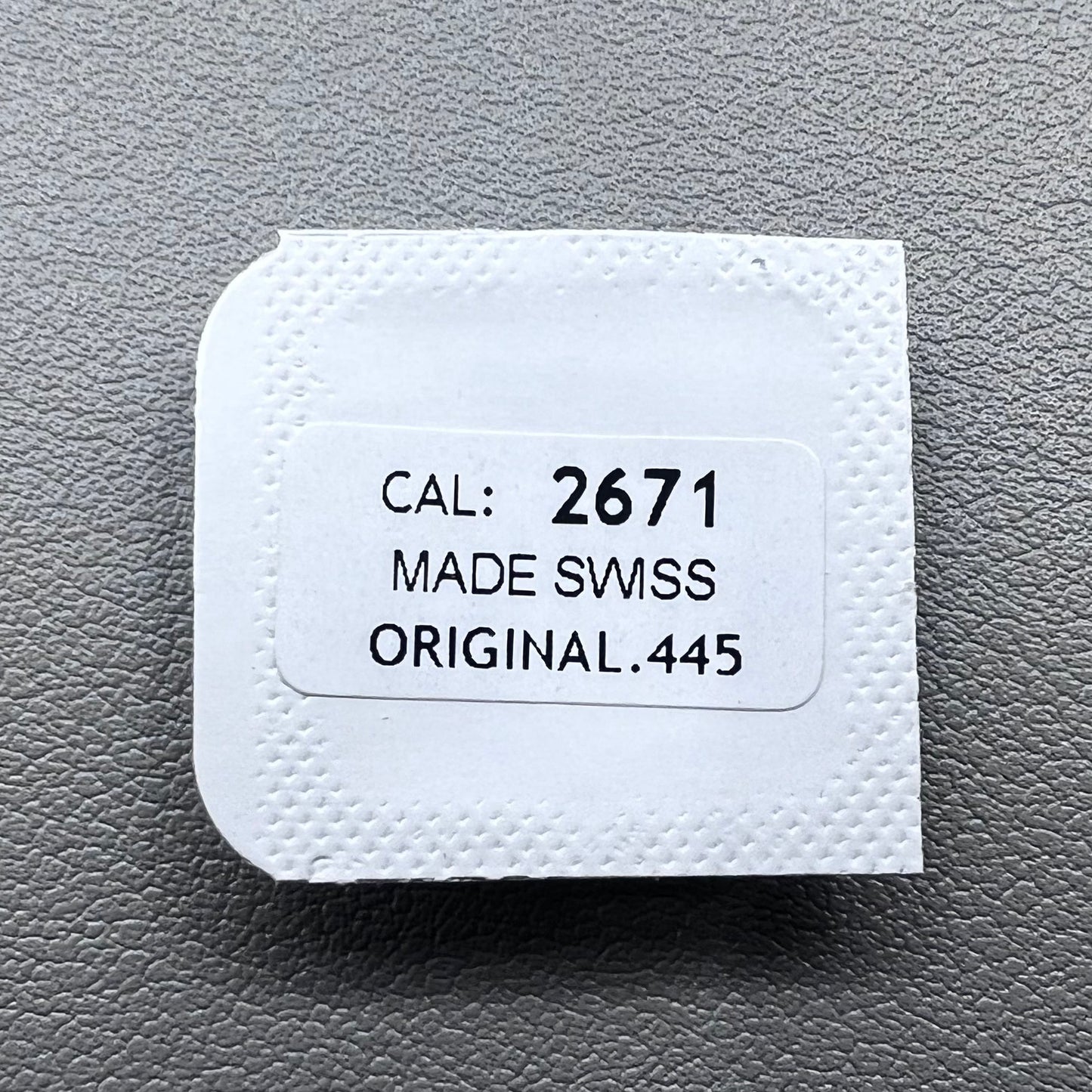 Setting lever jumper for ETA 2671 quartz movement, precision watch part by ETA for reliable timekeeping