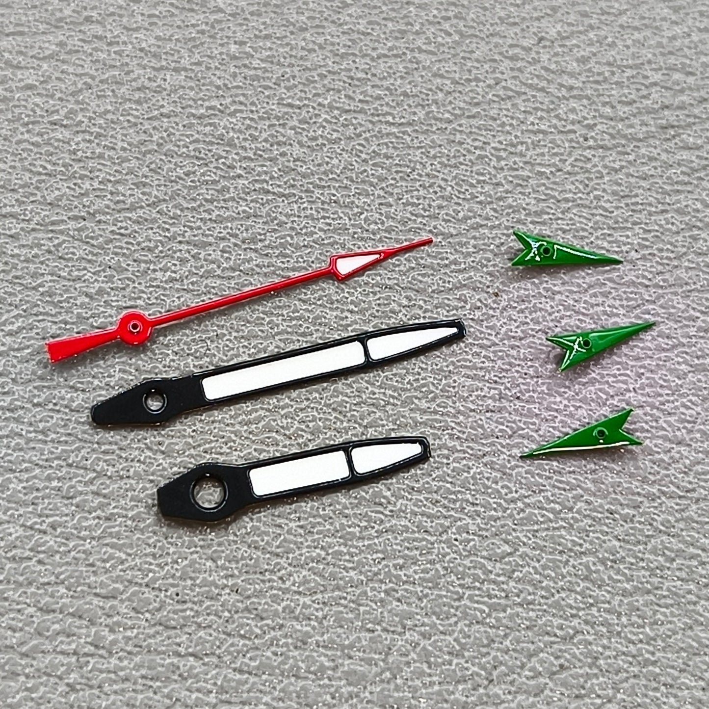 2 Sets Blue Trim White Painted Watch Hands for Miyota OS10 OS20 OS22 OS60 OS80
