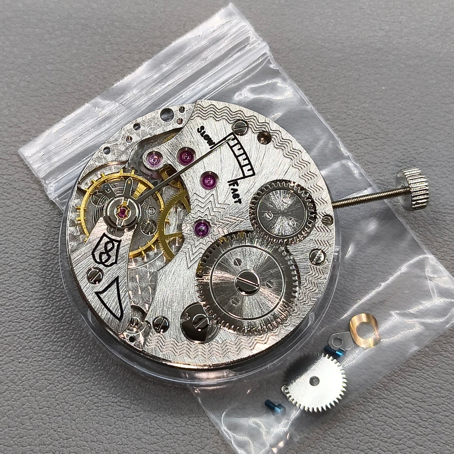 Seagull ST3621 Mechanical Movement Replacement ETA 6498 Movement Second@6