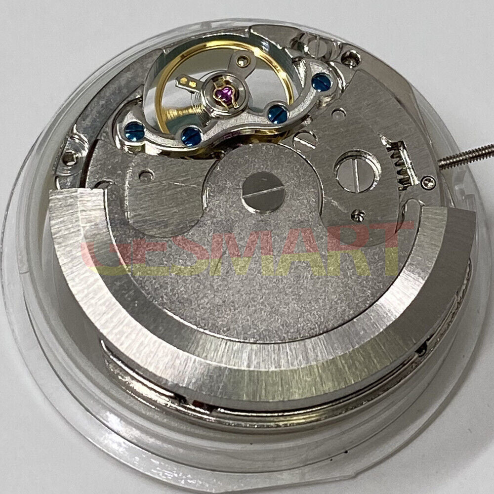 China-made automatic mechanical watch with small second at 10 o'clock and moon phase at 2.