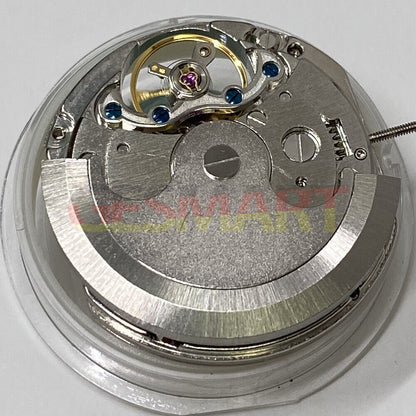 China-made automatic mechanical watch with small second at 10 o'clock and moon phase at 2.