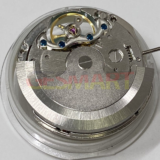 China-made automatic mechanical watch with small second at 10 o'clock and moon phase at 2.
