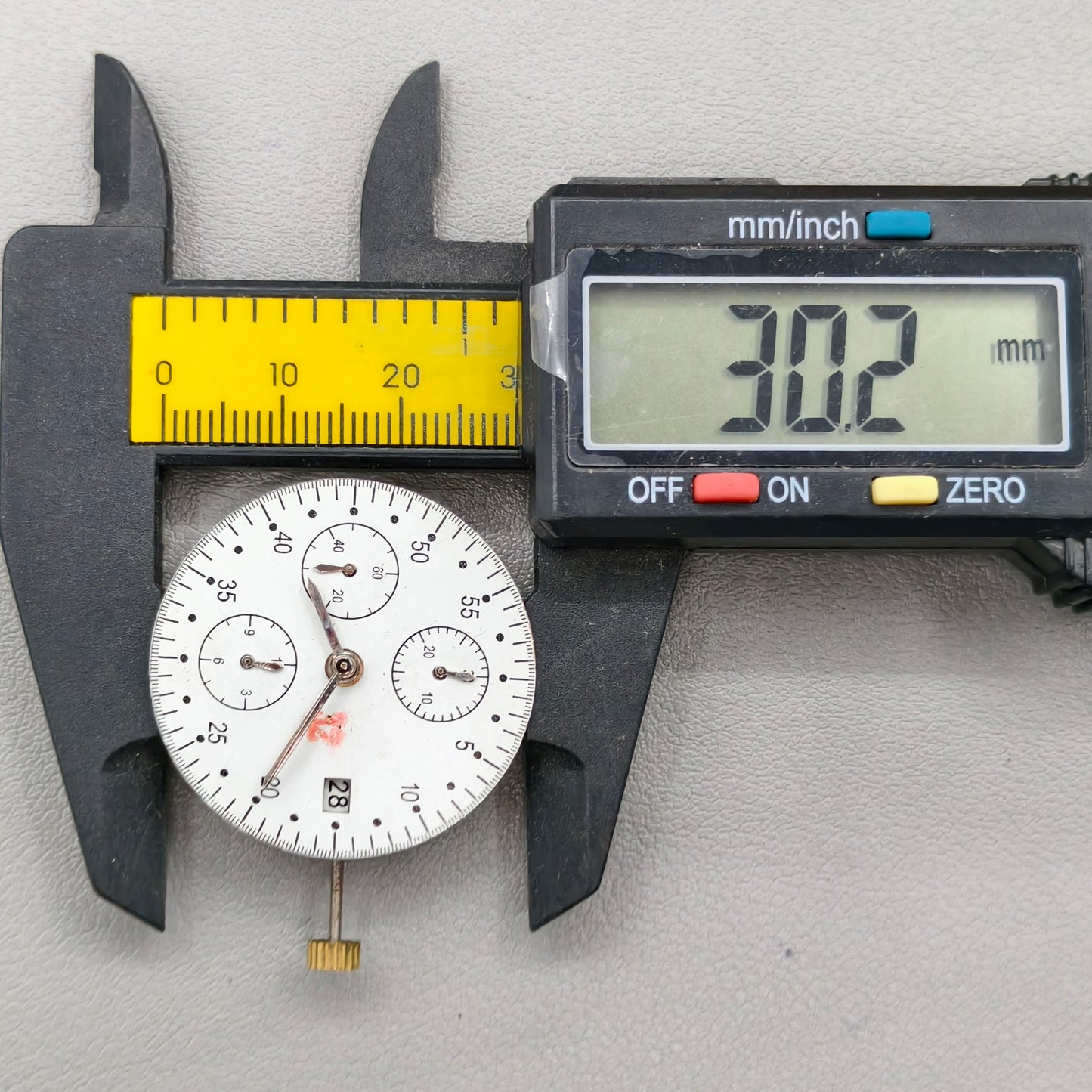 Replacement 7750 Chronograph Movement Small Second@3/6/9 Single Date