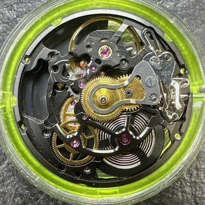 Hollow black dial watch with 2824 automatic movement, 3 hands, no calendar, China made accessory.