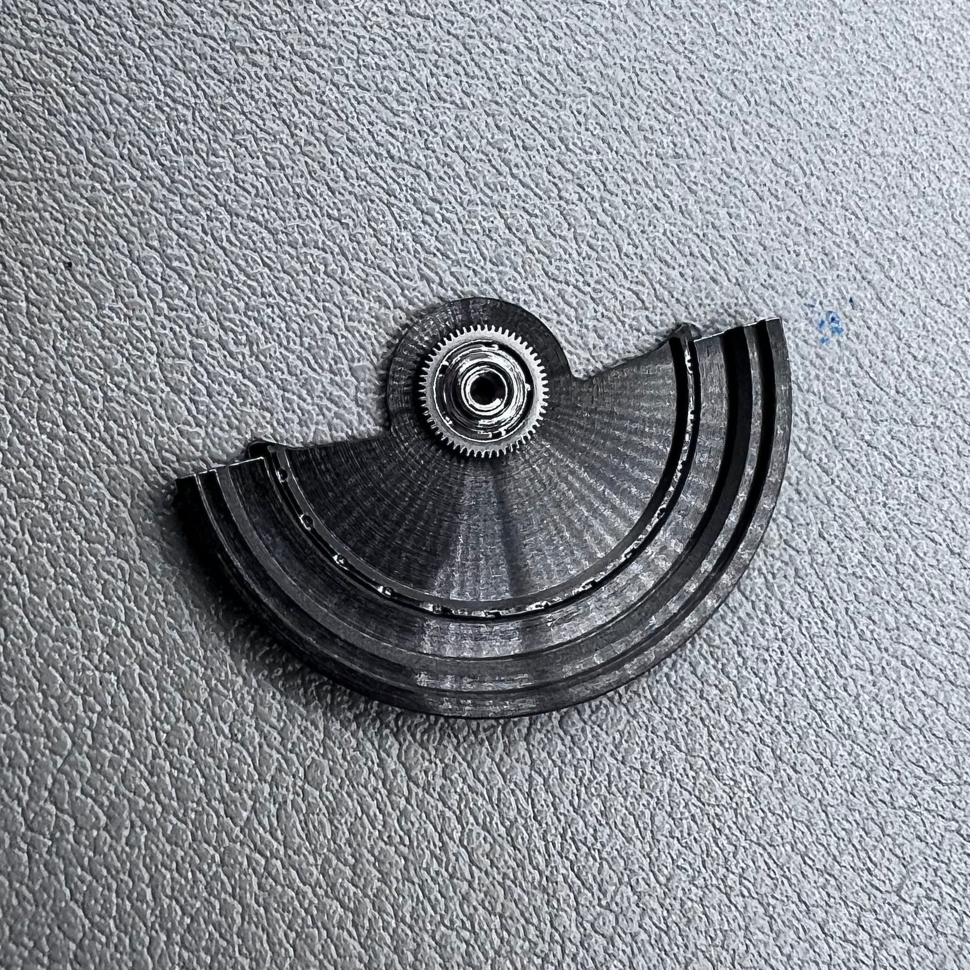 Black Rotor Oscillating Weight for NH34 NH35 NH36 NH38 watch movements, durable and precise.