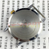 37mm Shanghai Factory Made Manual Mechanical Watch Gradient Grey Dial 17 Jews