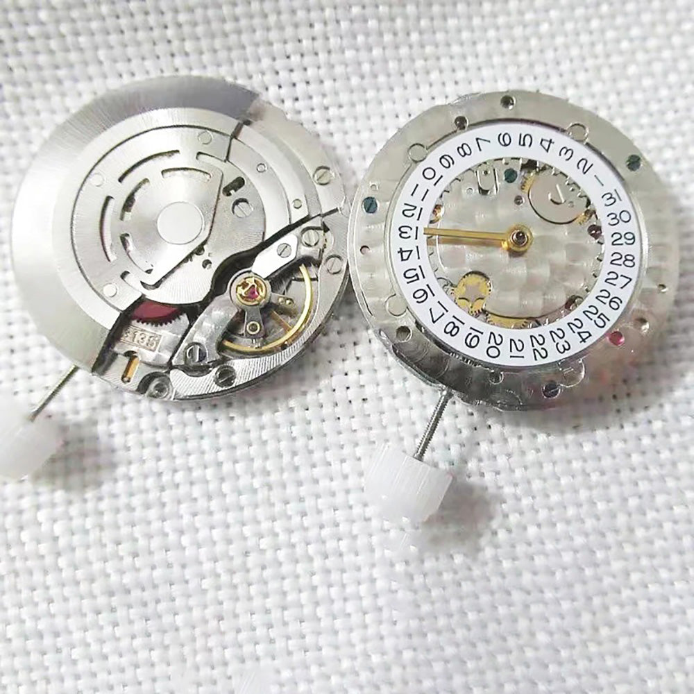 SHANGHAI VR 3135 automatic mechanical watch movement with blue balance for men?s 3135 fit.