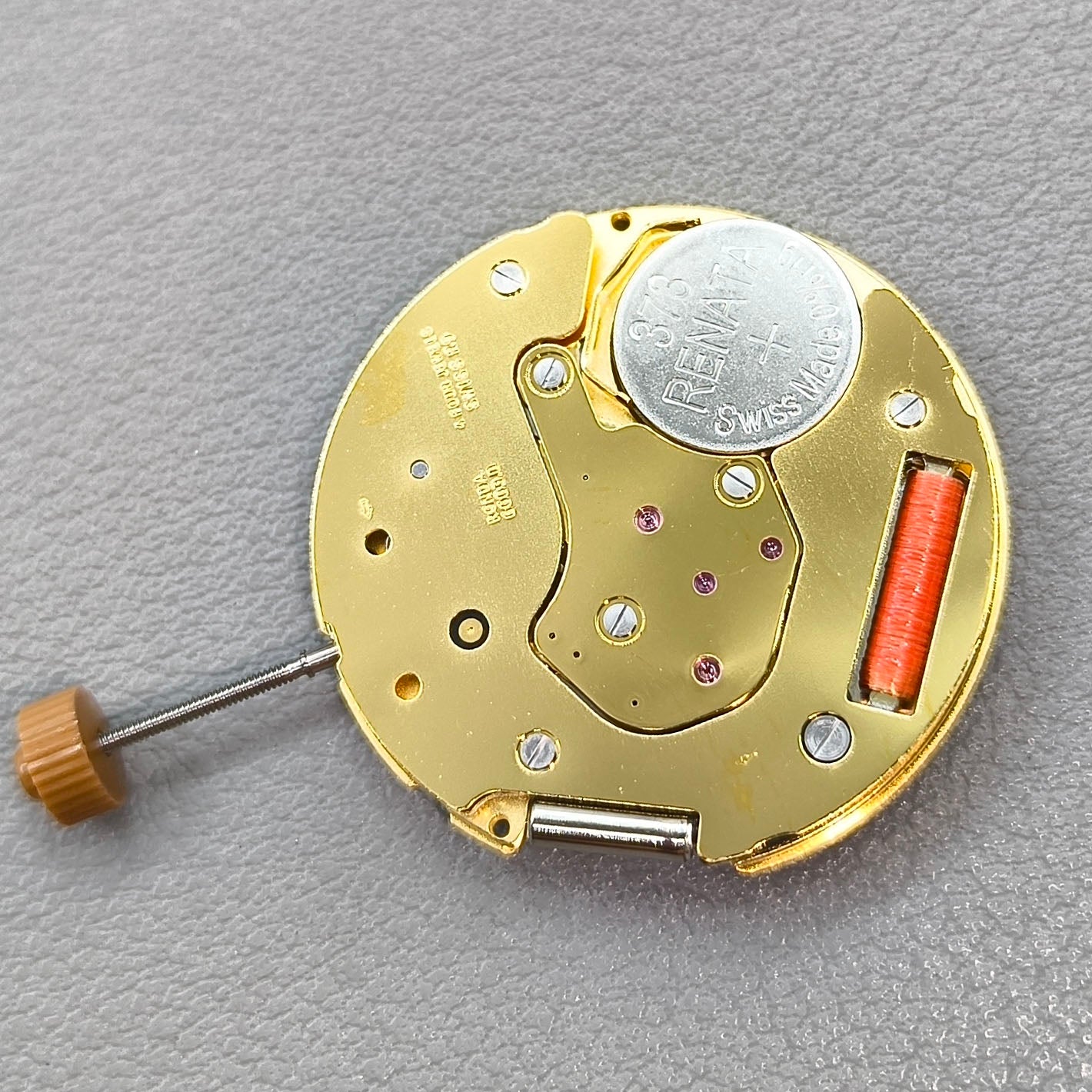 Swiss Ronda 6003D 6003.D Quartz Watch Movement 3 Hands Date@3