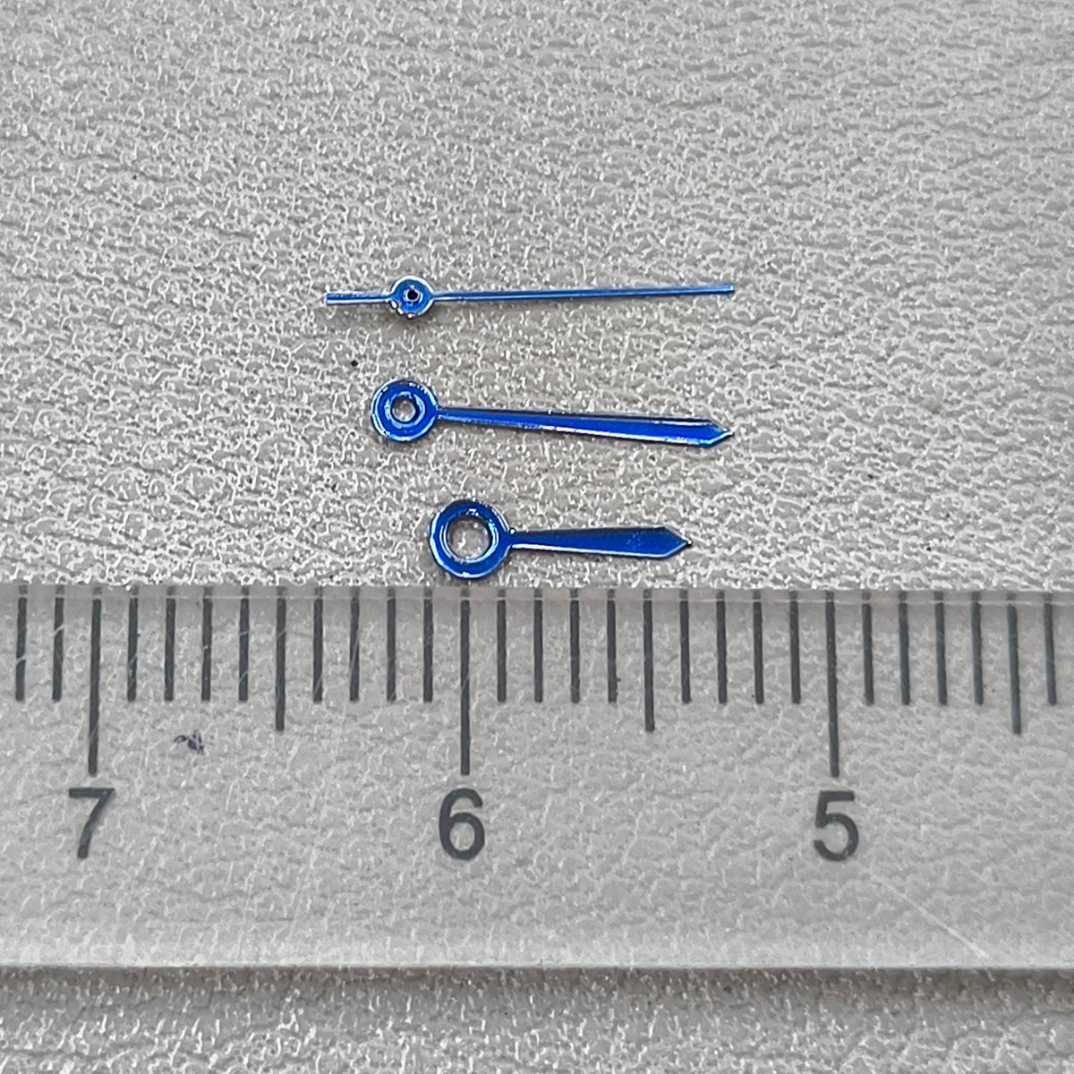 2 Sets/Pack Arrow Shape Watch Hands Sets for Ronda 763 Quartz Movement