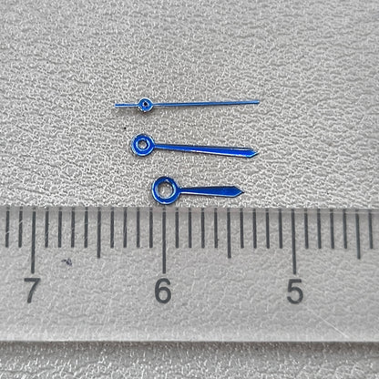 2 Sets/Pack Arrow Shape Watch Hands Sets for Ronda 763 Quartz Movement
