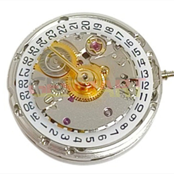 China Made 2671 Silver Automatic Mechanical Movement Date@3 Replace ETA2671