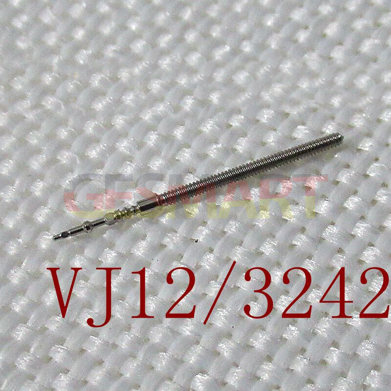 Watch winding stem for Hattori Epson TMI VJ12 movement, compatible and brand new generic part.