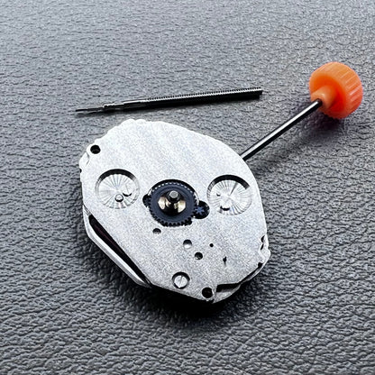 Japan Miyota 1L45 quartz movement with small second hand, precise watch accessory for repair and customization.