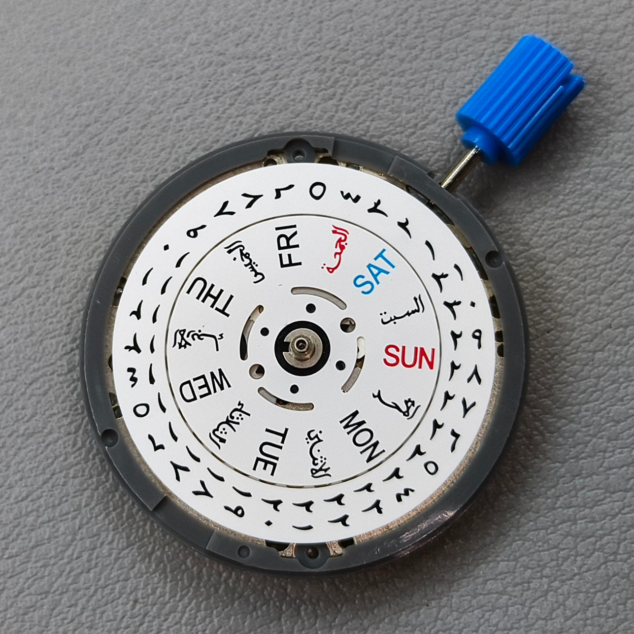 Japan Seiko NH36 Automatic Mechanical Movement Arabic Date Dial Crown@3.8