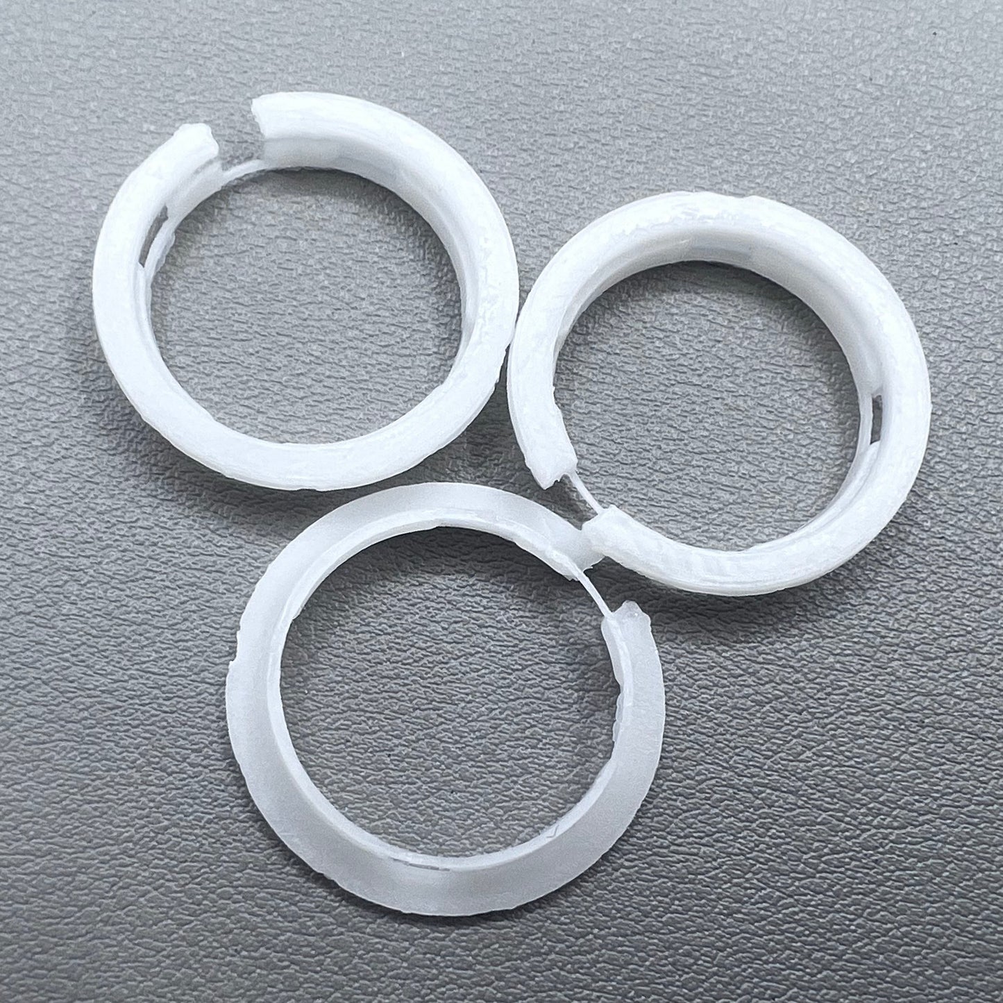 Set of 3 Miyota 2105/2115 watch case mount spacer rings, 29.5x4.5mm, for precise repairs and fitting