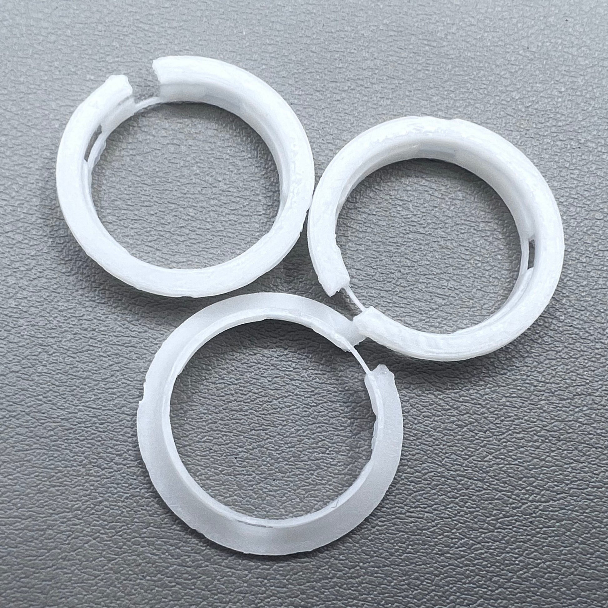 Set of 3 Miyota 2105/2115 watch case mount spacer rings, 29.5x4.5mm, for precise repairs and fitting