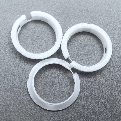 Set of 3 Miyota 2105/2115 watch case mount spacer rings, 29.5x4.5mm, for precise repairs and fitting