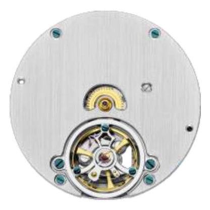 China Made 2800 Silver Automatic Mechanical Movement 3 Hands Bare Balance At 6