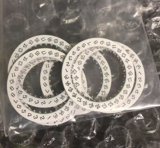 Japan-made Miyota OS1A quartz watch movement, 3 hands, single calendar at 3, precision watch part.