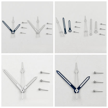 White Blue Hand VK63 Hands 6 Watch Pins Green Luminous for VK63A VK64 Quartz