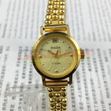 Shanghai China Made Lady Manual Mechanical Watch 17 Jews Golden Nail 22mm