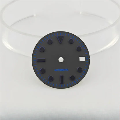 28.5mm Watch Dial Multicolor Nail SUB No Luminous for NH34/NH35 Movement