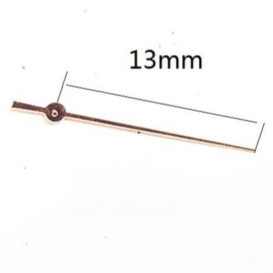 Set of 3 rose gold 13mm second hands compatible with Miyota FS00 FS01 FS10 watch movements.
