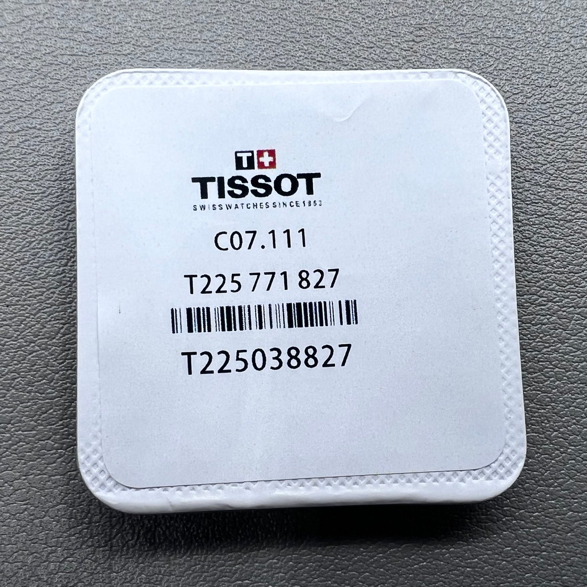 Replacement mainspring for ETA C07.111 C07.121 watch movement, ensuring precise timekeeping.