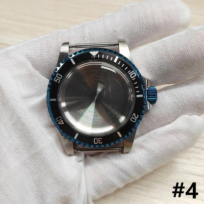 39.5mm Stainless Steel Watches Case with Bezel & Acrylic Glass for NH35 NH36