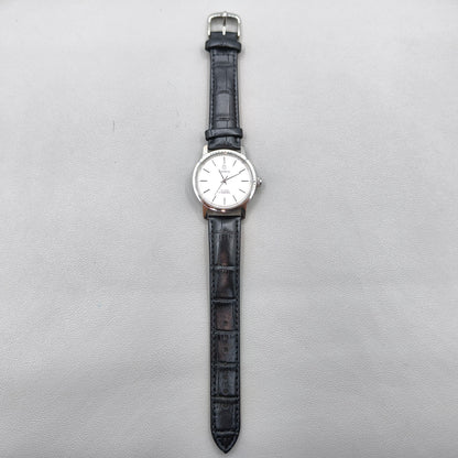 37mm China Baihua Black Strap Manual Mechanical Watch 19 Jews