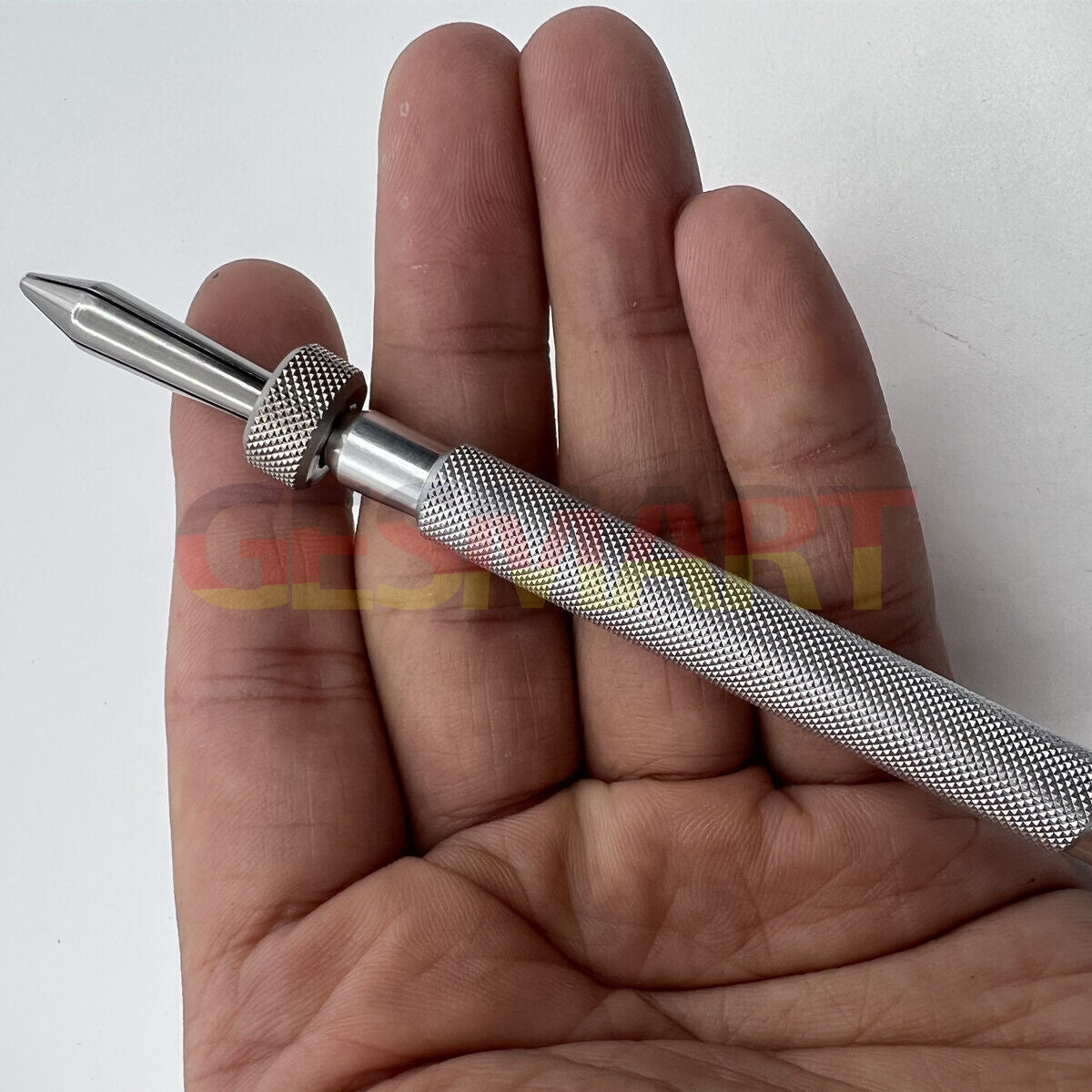 Watch Repair Tool Pin Vice, holding watch crown lever securely for precise repairs