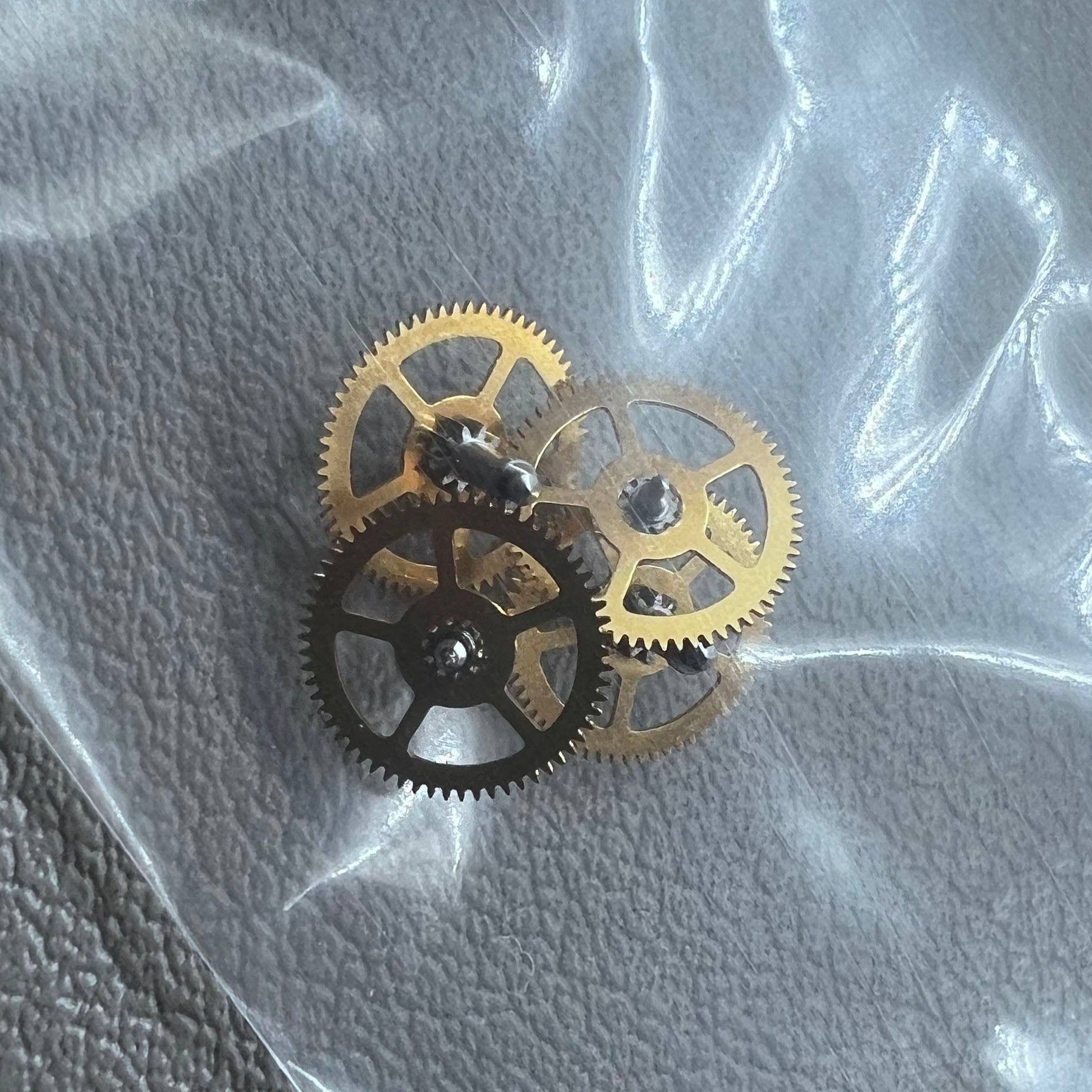 Set of 2 ETA C01.211 movement reduction wheels for precise watch accessory repair.