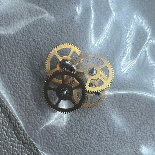 Set of 2 ETA C01.211 movement reduction wheels for precise watch accessory repair.