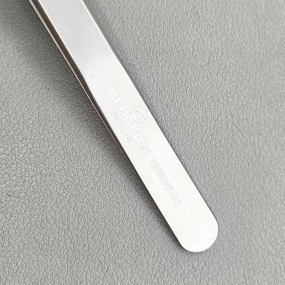 Swiss Bergeon 7026-VF-3C Anti-Magnetic Stainless Tweezers