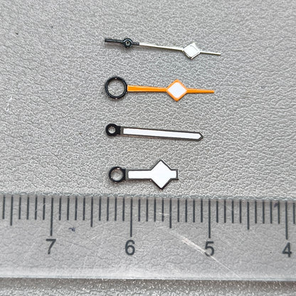 Modified GMT Snow Flake 4 Pins Green Luminous Watch Hands for NH34