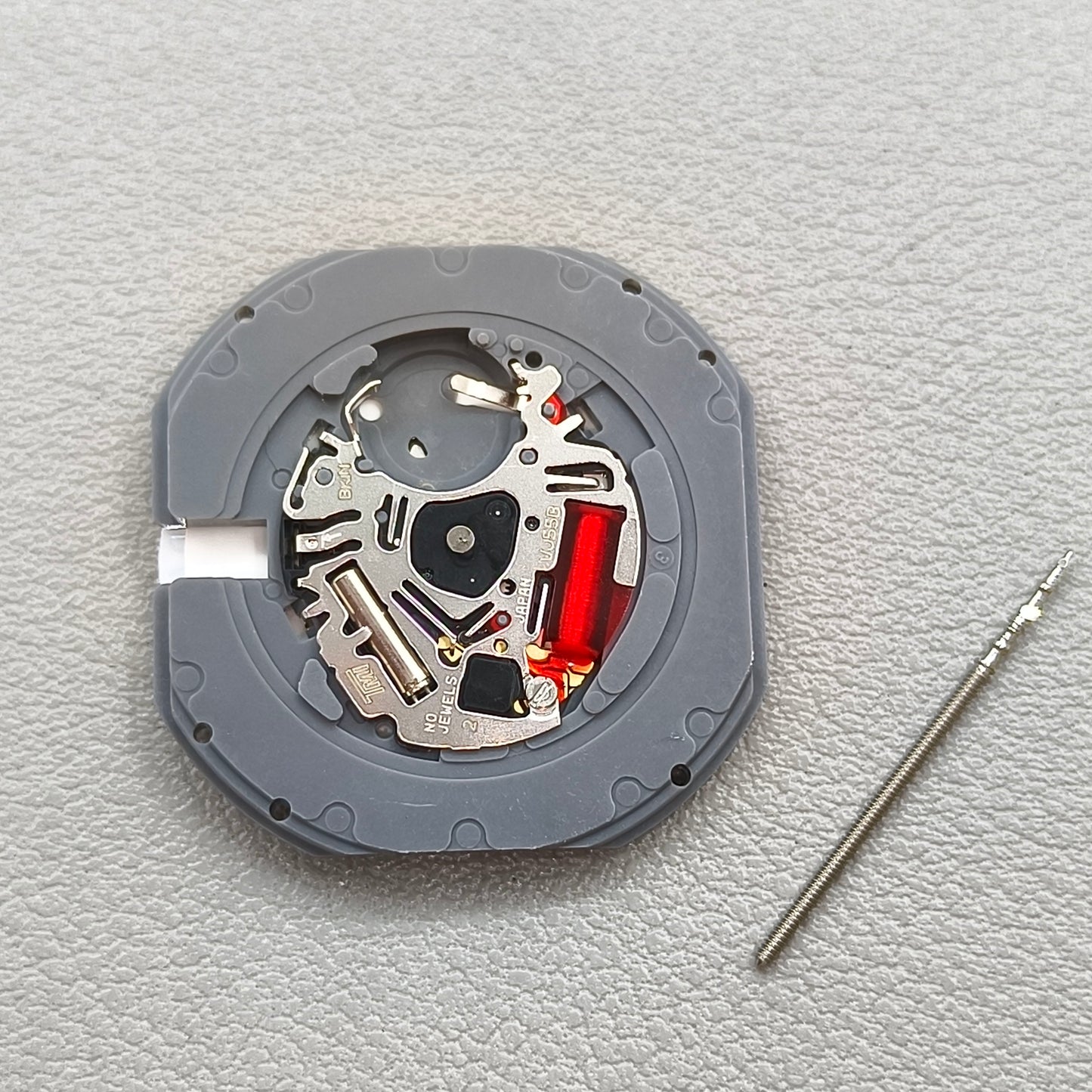 Japan Hattori Epson VJ55 VJ55B Watch Quartz Movement Date@6 3 Hands