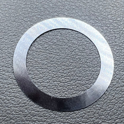 Date disk wheel for NH35 NH36 watch movement with date at 3 o'clock, white background, precision fit.