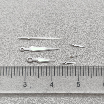Silver Trim Luminous 6 Pins Watch Hands for ETA G10.211 Quartz Watch Movement