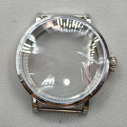 3 ATM 46mm 316L Stainless Steel Watch Case Fit ETA6497 6498 ST3600 3621