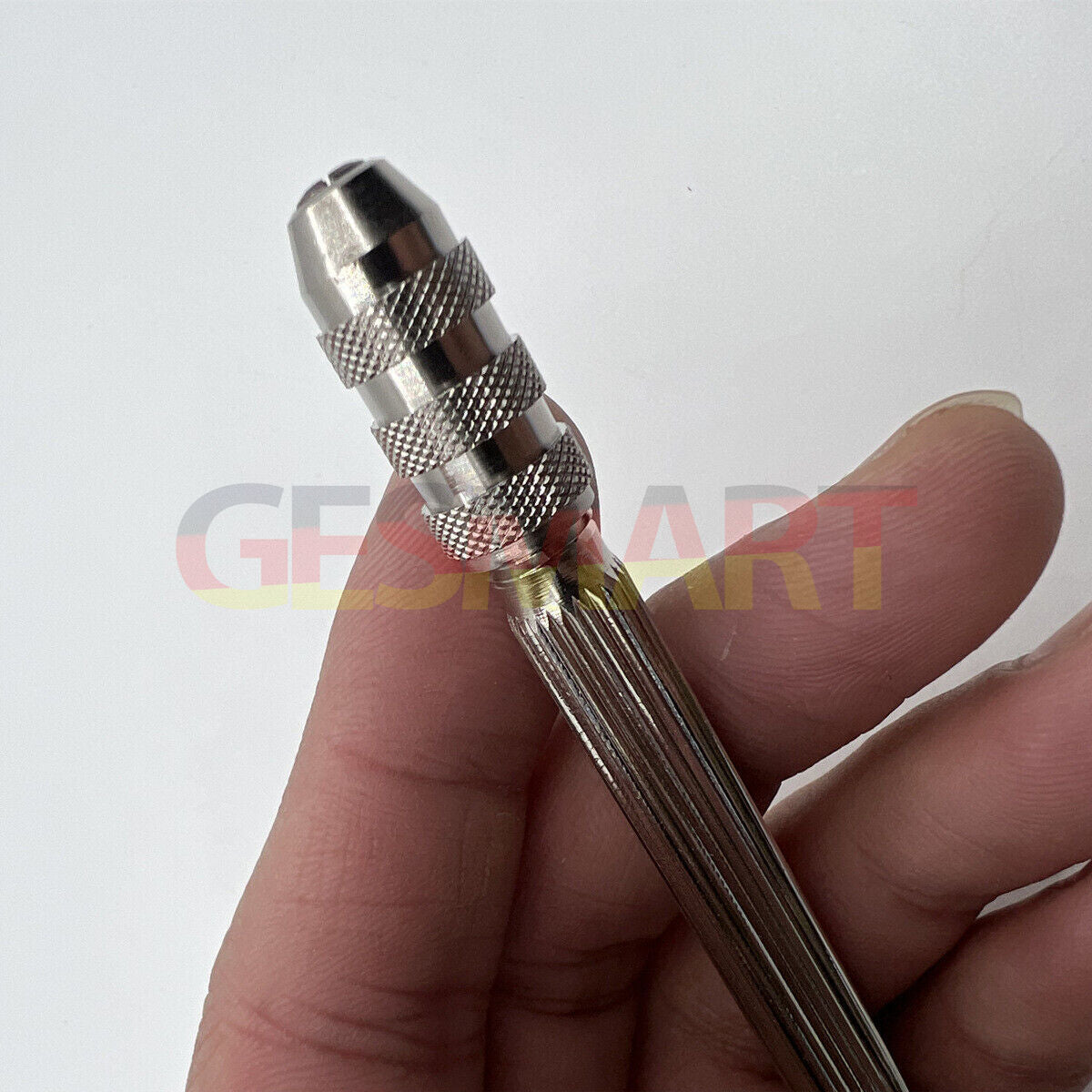 Horotec MSA02.012 double pin vise for watchmakers, precise part handling, high-quality Bergeon 5679 alternative.