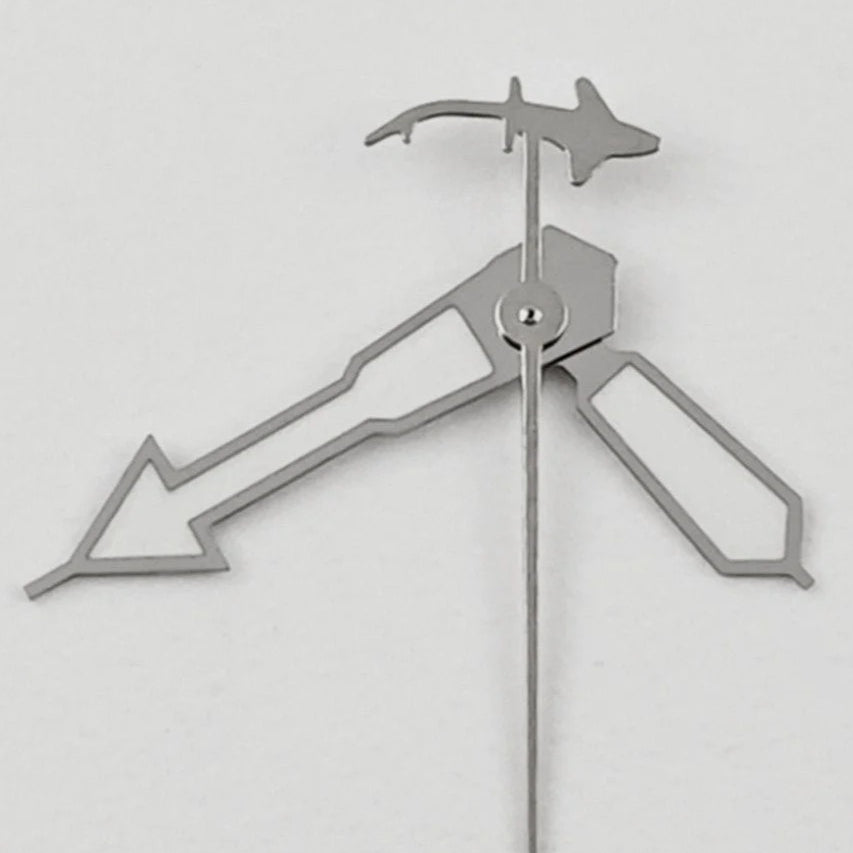 Shark Second Hand Green Lume Watch Hands for NH34 NH35 NH36 NH38 NH39 NH70 NH72