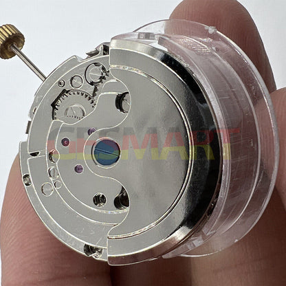 Perpetual calendar watch by China Made featuring mechanical movement and hollow balance wheel at 6 o'clock.