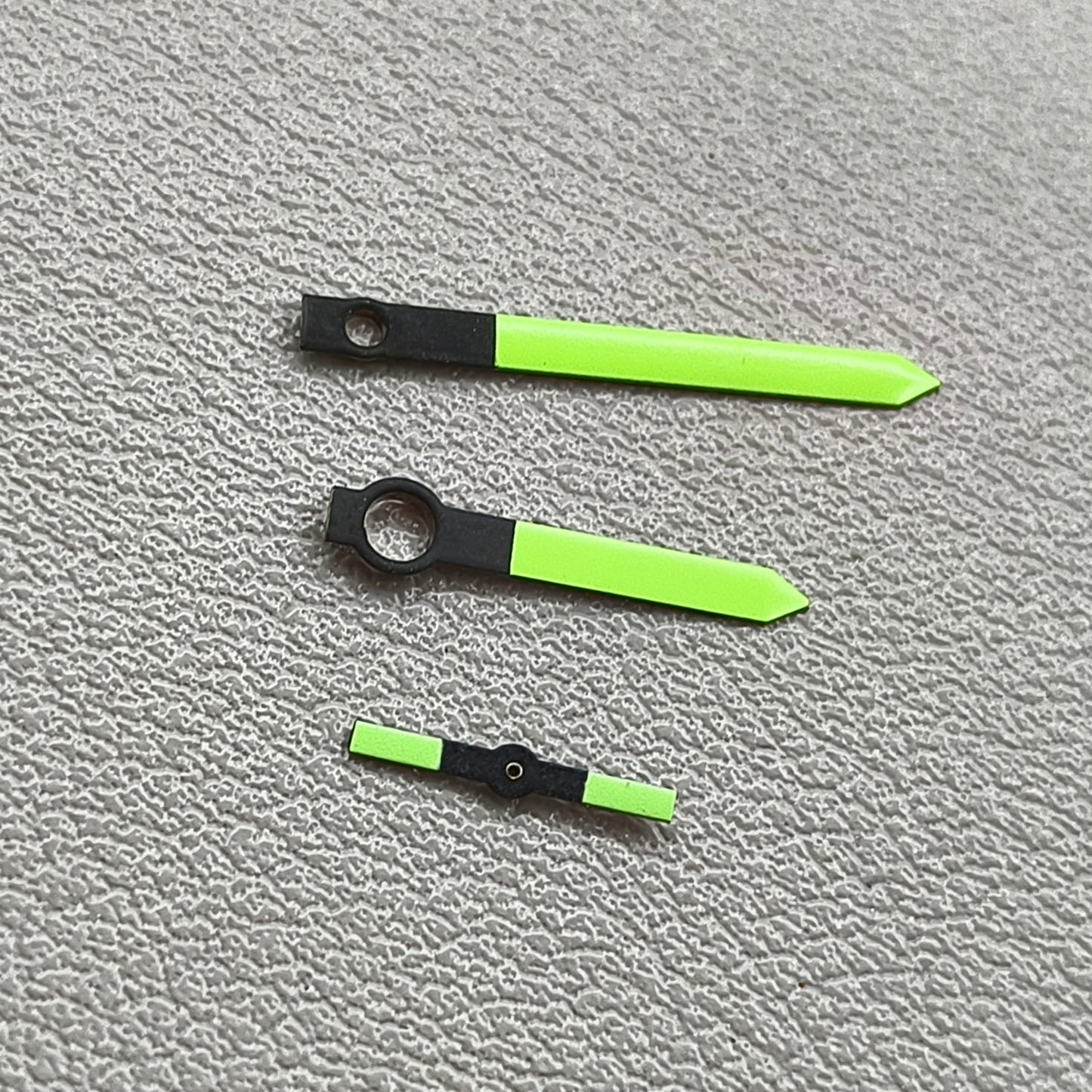 Green+Black Watch Hands Set for ETA6497 6498 ST3600 ST3620 Mechanical Movement